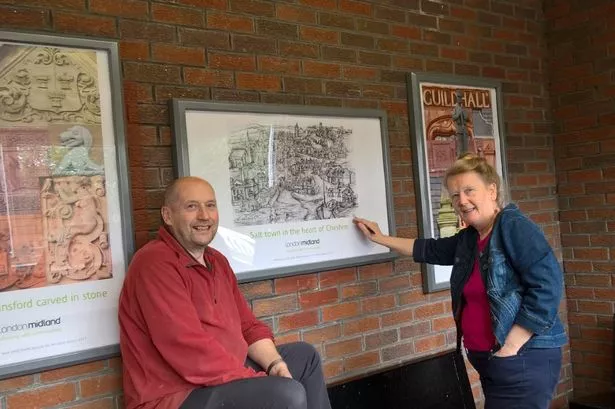 New artwork at Winsford station celebrates town's rich history